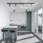 Apartmán Mokos Modern With Sea View And Jacuzzi