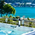 Mokos Modern With Sea View And Jacuzzi