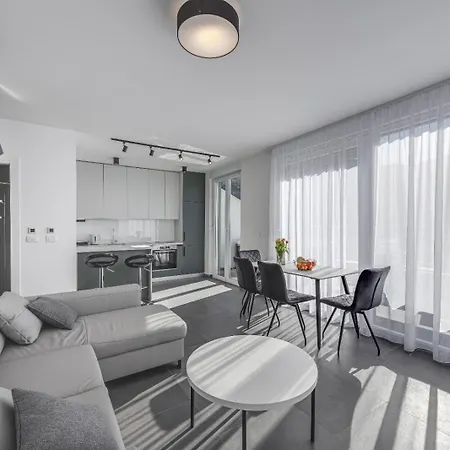 아파트 Mokos Modern With Sea View And Jacuzzi 두브로브니크