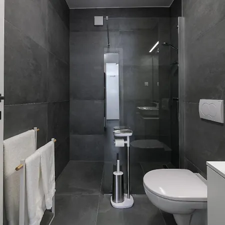 Mokos Modern With Sea View And Jacuzzi Apartman
