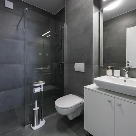 Mokos Modern With Sea View And Jacuzzi Apartman